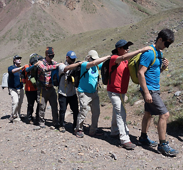 Trekking "Liderazgo en la Acción" a cargo de Rodrigo Jordán y Vertical Chile.